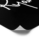 Ryan Kelly Music – ポスター"サイン" - Blazer ポスター (角)