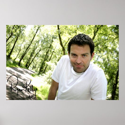 Ryan Kelly Music – ポスター"サイン" - Green Trees ポスター (正面)