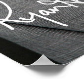 Ryan Kelly Music – ポスター – スマイル署名 (角)