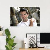 Ryan Kelly Music – ポスター – プレインホワイトT (ホームオフィス)