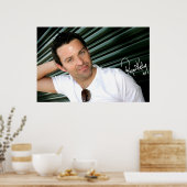 Ryan Kelly Music – ポスター – Green-"Signed" (キッチン)