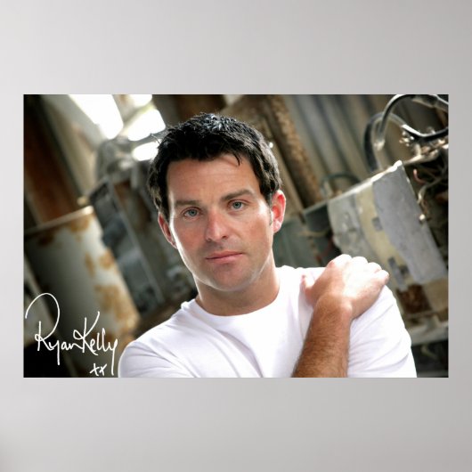 Ryan Kelly Music - Poster- Plain White T "Signed" ポスター (正面)