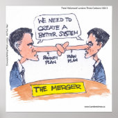 Ryan Romney Pinocchio The Merger ポスター (正面)