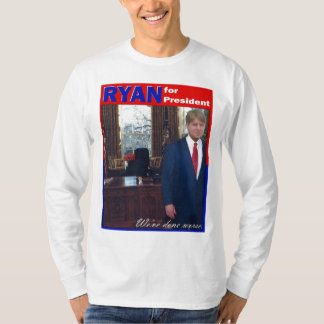 ryanforpresident2 tシャツ