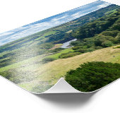 Ryburn Valley and Dam フォトプリント (角)