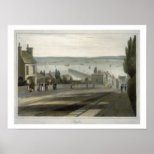Ryde, from 'A Voyage のまわりに素晴らしイギリスUndertak ポスター (正面)