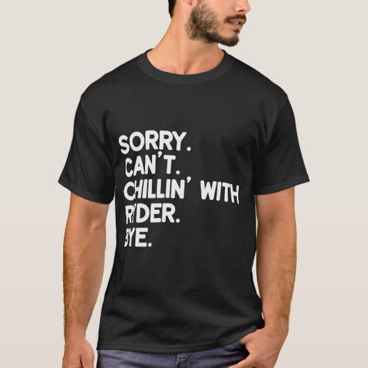 Ryder First Name おもしろい Named Friend O Tシャツ (正面)