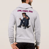 Ryder Game Power Pride パーカー - ストリートウエアS パーカ (裏面)