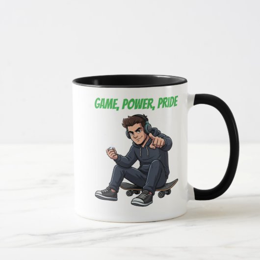 Ryder Game Power Pride Mug – Urban Gamer Style マグカップ (右)