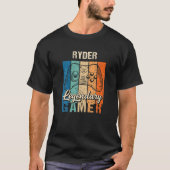 Ryder Name Gift - Personalized Legendary Gamer Tシャツ (正面)
