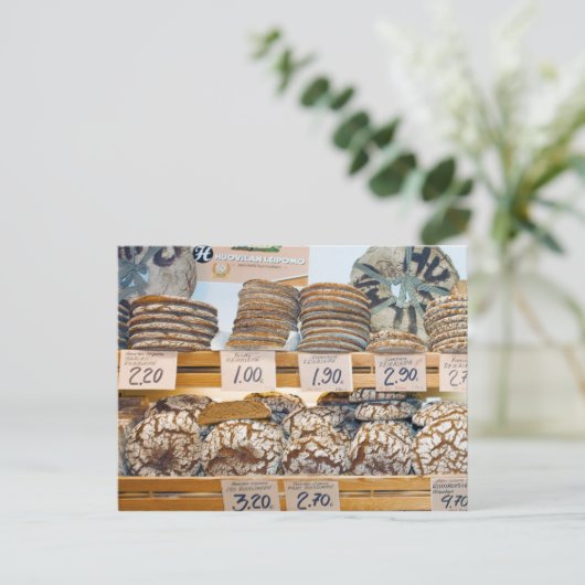 Rye Bread at Hakaniemi Market Hall ポストカード (スタンド正面)