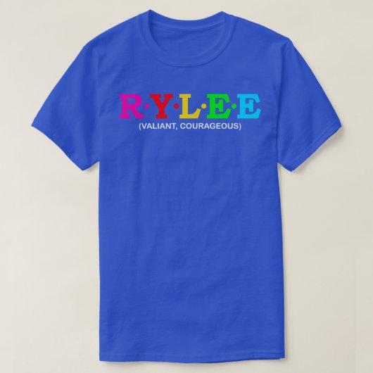 Rylee Valiant勇気1 Tシャツ (デザイン正面)