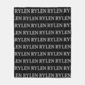 Rylen フリースブランケット (正面)