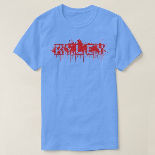 Ryley – ハロウィーンの仮装パーソナライズされた tシャツ (デザイン正面)