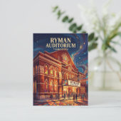 Ryman Auditorium Tennessee ポストカード (スタンド正面)