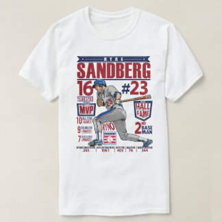 Ryno Hall Of Fame Baseball Stats Tribute Tシャツ