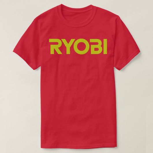 Ryobiツール Tシャツ (デザイン正面)