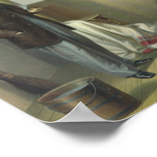 RysdykのHambletonian - 1876 ポスター (角)