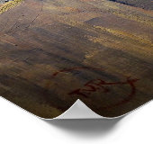 Rysselberghe – モロッコ勉強 ポスター (角)