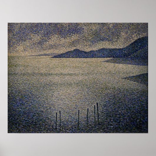 Rysselberghe – 沿岸シーン1892 ポスター (正面)