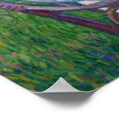 Rysselberghe – 白の女性 ポスター (角)