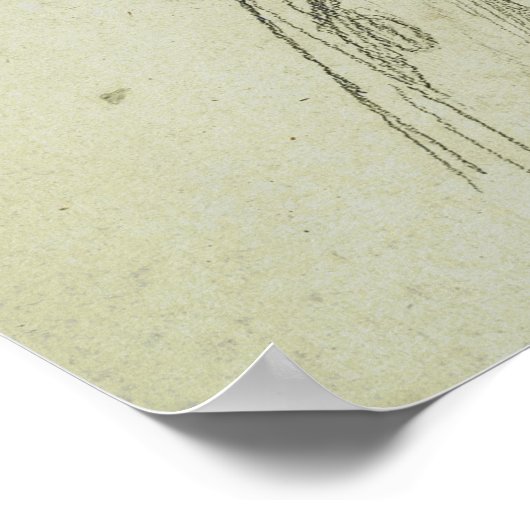 Rysselberghe – 自画像 ポスター (角)