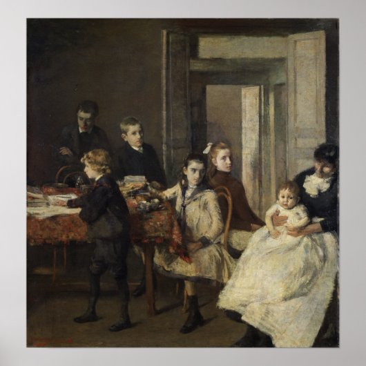 Rysselberghe - The Children 1885 ポスター (正面)