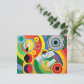 Rythme Joie De VivreバイRobert Delaunay Paskard ポストカード (スタンド正面)