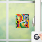 Rythme Joie de Vivre by Robert Dellaunay ウィンドウサイン (ホーム)