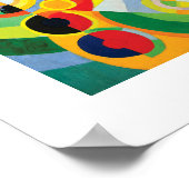 Rythme Joie de Vivre by Robert Dellaunay ポスター (角)