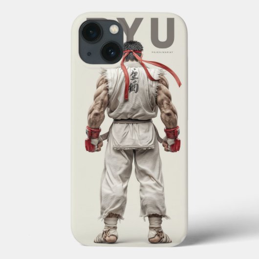 Ryu: Master of the Street Fighter Arena Case-Mate iPhoneケース (裏面)