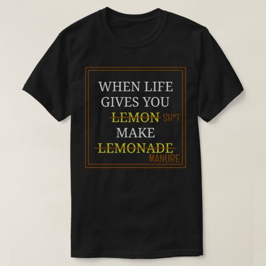 sおもしろいやる気を起こさせる引用文 tシャツ (デザイン正面)