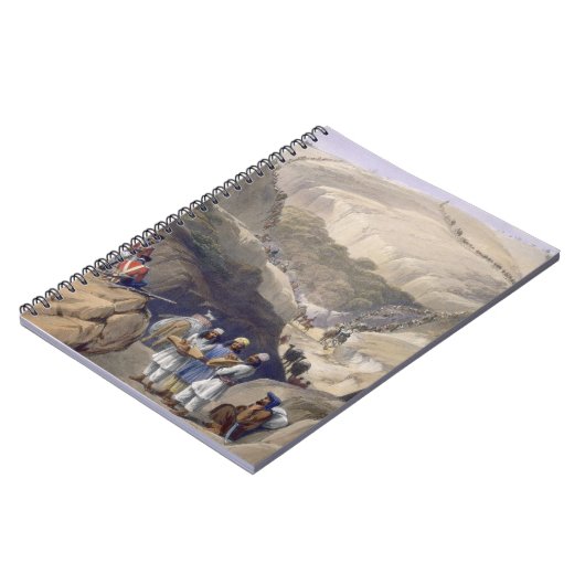 「SからのKoojahのパスを通した最初の降下、 ノートブック (左側)