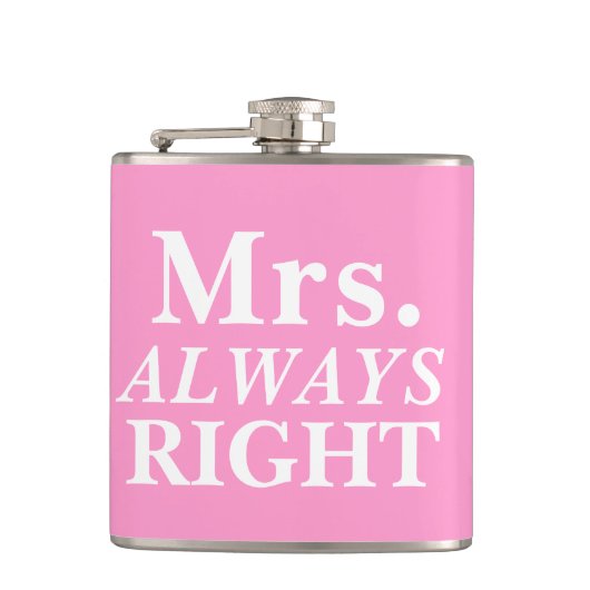SさんALWAYS Right Bride's Flask フラスク (正面)