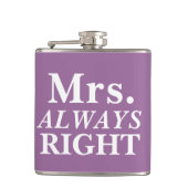 SさんALWAYS Right Bride's Flask フラスク (正面)