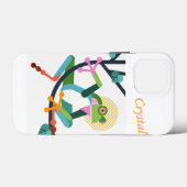 sつる Frog Apple iPhone 13ミニケース Case-Mate iPhoneケース (裏面 (横))