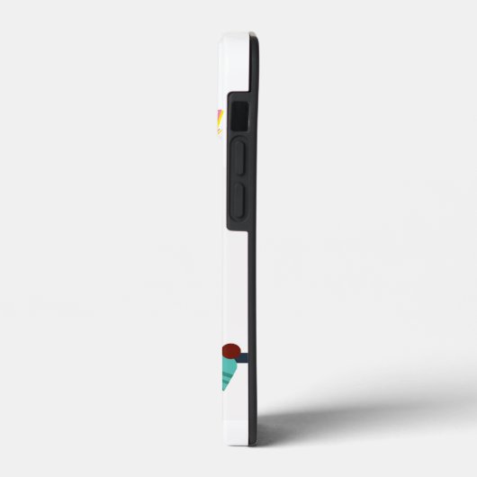 sつる Frog Apple iPhone 13ミニケース Case-Mate iPhoneケース (裏面 / 左)