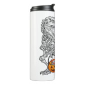 Sのためのハロウィーン男の子のための恐竜スケルトンTレックス タンブラー (回転左)