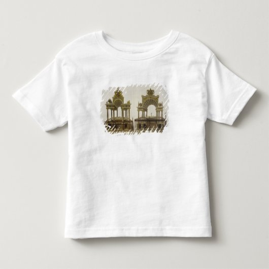 Sのエリザベス女王一世そしてメリー女王の墓 トドラーTシャツ (正面)