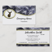 Sのスタイルの青いカムフラージュの剥製術の名刺 名刺 (正面/裏面)