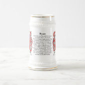 sのライアン、起源、意味および頂上 ビールジョッキ (中央)