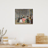 Sの前のマルゲライト・ド・バロワ（1553年～1615年） ポスター (キッチン)