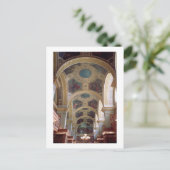 Sの天井が金色に輝く天井の天井 ポストカード (スタンド正面)