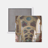 Sの天井が金色に輝く天井の天井 マグネット (正面/裏面)