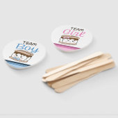 Sの性別が投票パドルを明らかにする ハンドファン (組立なし)