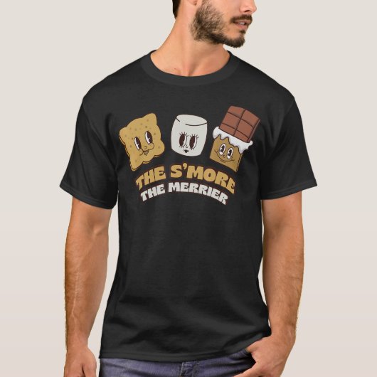 Sの方が可愛いメリーSmore Pun Tシャツ (正面)