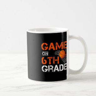 Sの6年生バスケットボールの1日目のおもしろい試合 コーヒーマグカップ