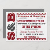 Sのn Bの招待状 招待状 (正面/裏面)