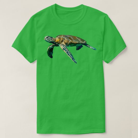 Sはウミガメ Tシャツ (デザイン正面)