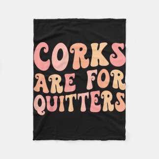 Sはクイッターズ ワインバッチクルー独身最後の夜 フリースブランケット